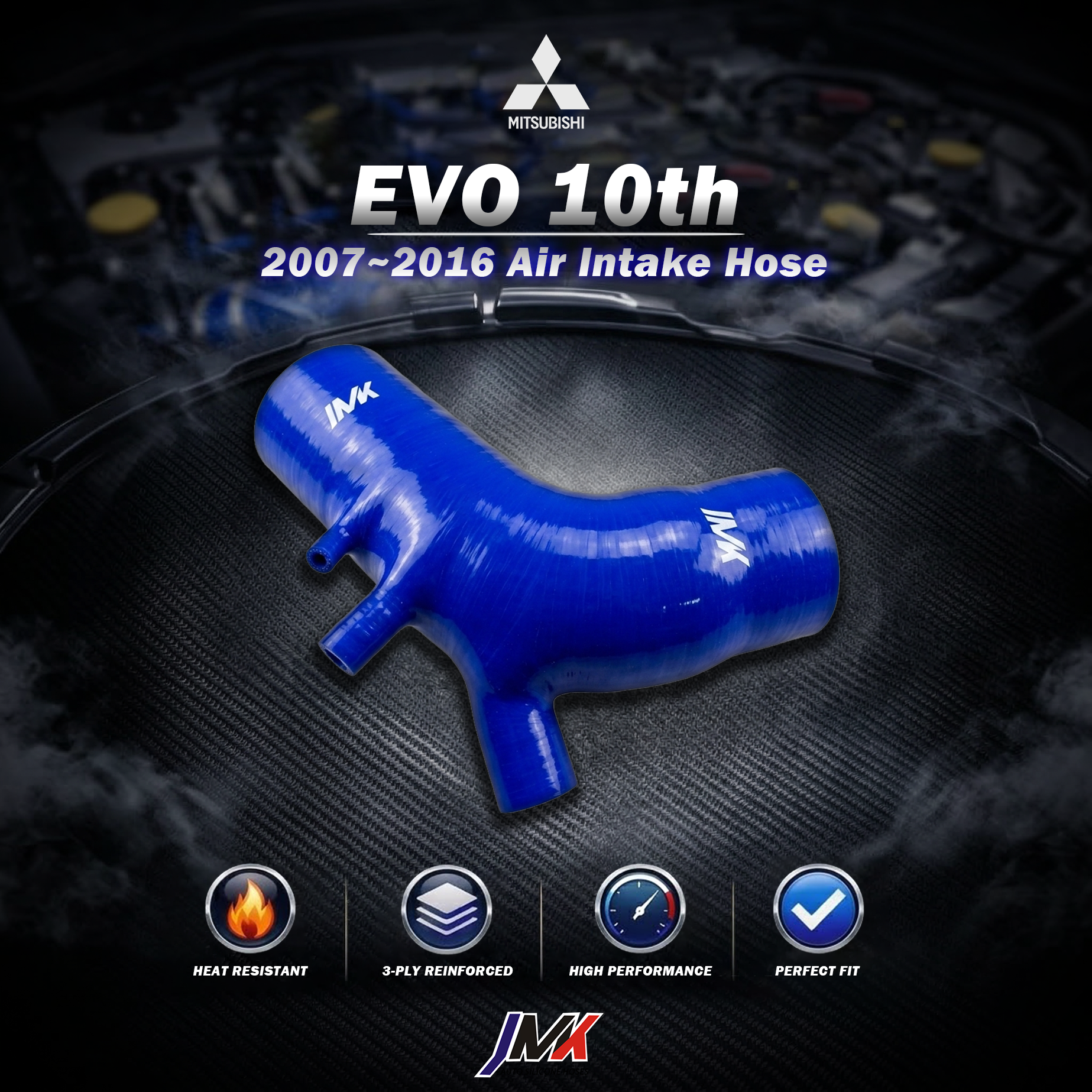 EVO 十代 2007-2016 進氣管 EVO 十代 2007-2016 進氣管:圖片 1