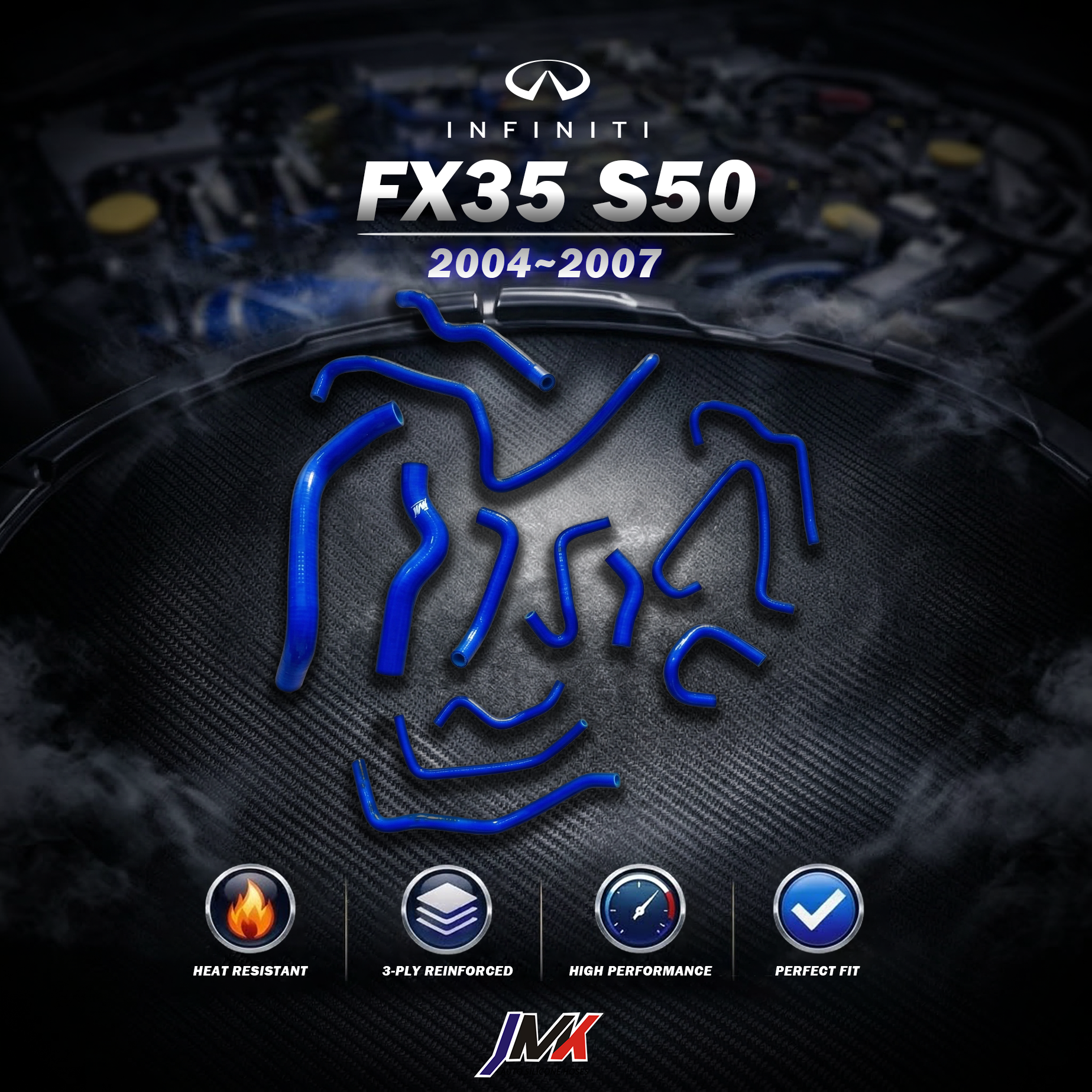 FX35 S50 單節氣門引擎 2004-2007 FX35 S50 單節氣門引擎 2004-2007:圖片 1