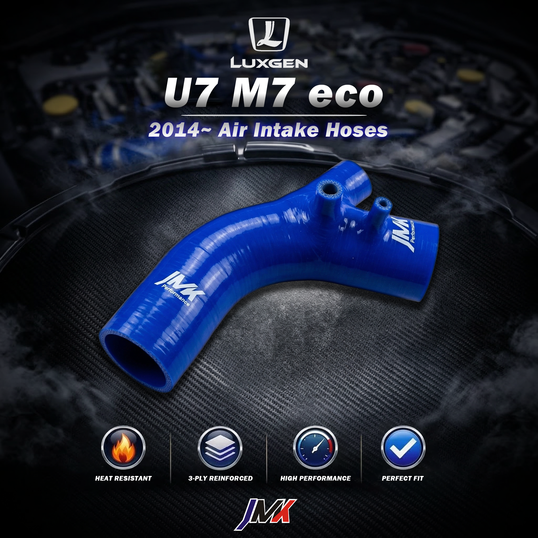 U7 M7 eco 三孔進氣管 2014- U7 M7 eco 三孔進氣管 2014-:圖片 1