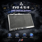 【JMK原廠正貨】Mitsubishi EVO 4-5-6 1996-1999 全鋁水箱 鋁製水箱 水箱 汽車改裝 台灣現貨