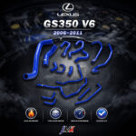 JMK 凌志 強化矽膠水管 LEXUS GS350 V6 2006-2011 防爆水管
